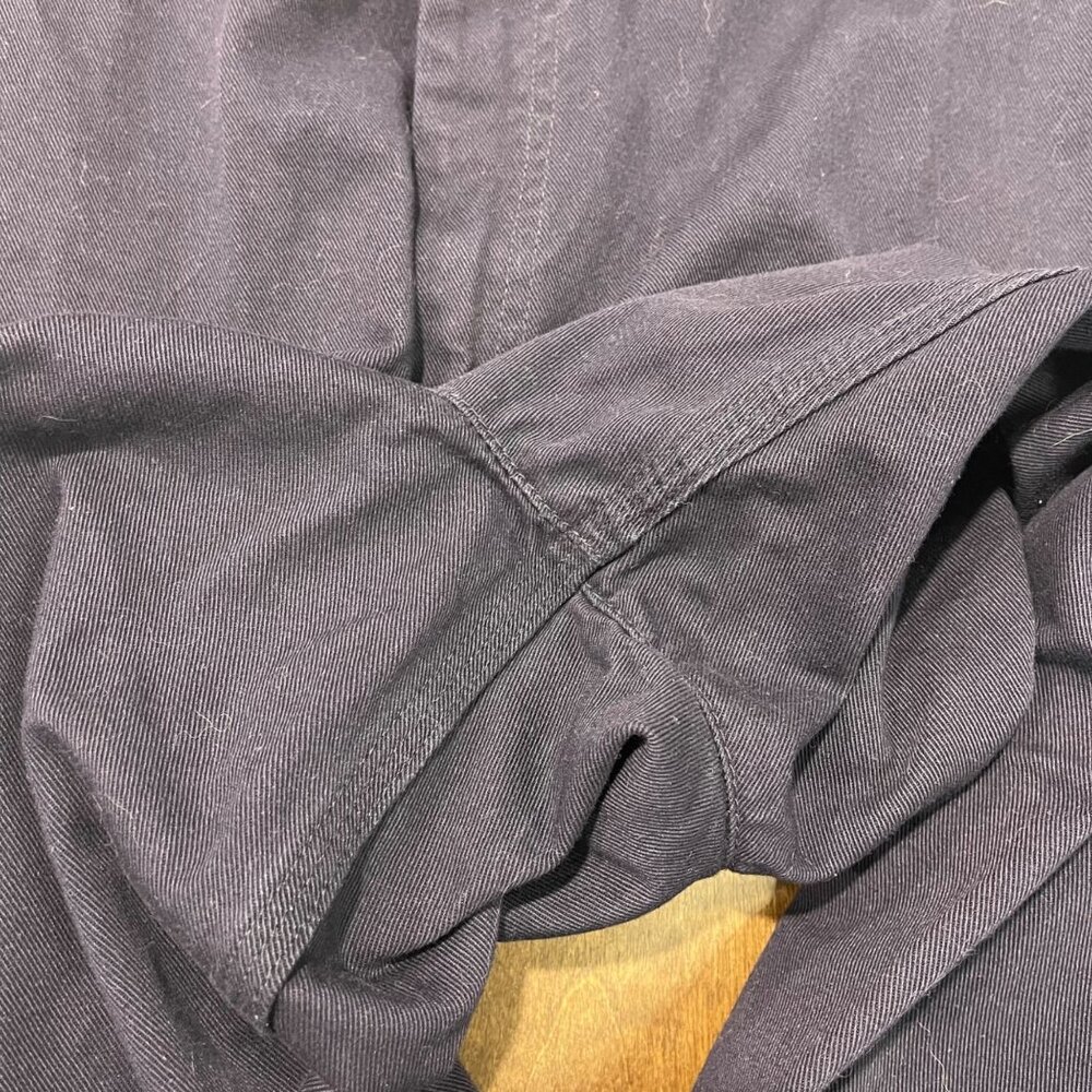 Carhartt FR Flame Resistant Navy Blue Canvas Work Pants Size 44x34 Welder 371-20 - Picture 9 of 15